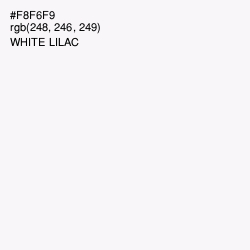 #F8F6F9 - White Lilac Color Image